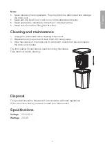 Preview for 7 page of Clas Ohlson EP0003 Instruction Manual