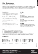 Preview for 1 page of Clas Ohlson EP106 Instruction Manual