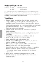 Preview for 24 page of Clas Ohlson ES-2339A-02 Instruction Manual