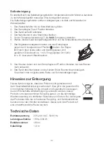 Preview for 37 page of Clas Ohlson ES-2339A-02 Instruction Manual