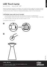 Clas Ohlson ETLED-18BPT Instructions preview