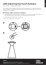 Preview for 3 page of Clas Ohlson ETLED-18BPT Instructions