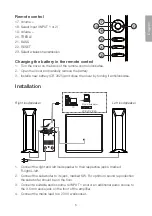 Preview for 5 page of Clas Ohlson FC362W Instruction Manual