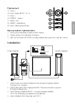 Предварительный просмотр 11 страницы Clas Ohlson FC362W Instruction Manual