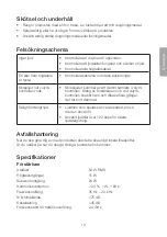 Предварительный просмотр 13 страницы Clas Ohlson FC362W Instruction Manual