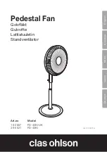 Clas Ohlson FD-40KI Instruction Manual предпросмотр