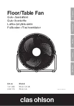 Clas Ohlson FE23-CA Instruction Manual preview