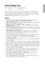 Preview for 3 page of Clas Ohlson FE23-CA Instruction Manual