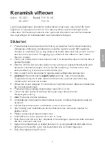 Preview for 9 page of Clas Ohlson FH115 Instruction Manual