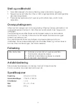 Preview for 11 page of Clas Ohlson FH115 Instruction Manual