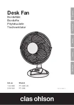 Clas Ohlson FT-23B User Manual предпросмотр