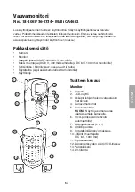 Предварительный просмотр 33 страницы Clas Ohlson GA4662 Instruction Manual