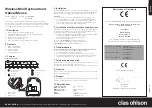 Preview for 1 page of Clas Ohlson GL-6630-UK Quick Start Manual