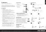 Preview for 4 page of Clas Ohlson GMA4315B-1 Assembly Instructions