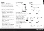 Preview for 5 page of Clas Ohlson GMA4315B-1 Assembly Instructions