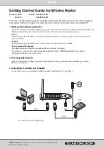 Preview for 1 page of Clas Ohlson GN-BR30N-RH Series Getting Started Manual