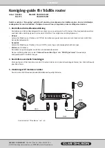 Preview for 3 page of Clas Ohlson GN-BR30N-RH Series Getting Started Manual