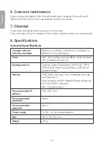 Предварительный просмотр 18 страницы Clas Ohlson GN-BR33V-RH Instruction Manual