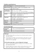 Предварительный просмотр 36 страницы Clas Ohlson GN-BR33V-RH Instruction Manual