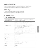 Предварительный просмотр 69 страницы Clas Ohlson GN-BR33V-RH Instruction Manual