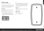 Clas Ohlson GS-LTL2060 Instruction Manual preview