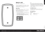 Предварительный просмотр 2 страницы Clas Ohlson GS-LTL2060 Instruction Manual