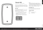 Предварительный просмотр 4 страницы Clas Ohlson GS-LTL2060 Instruction Manual