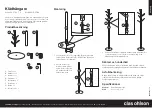 Предварительный просмотр 2 страницы Clas Ohlson GX-YOGI Manual