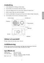 Preview for 5 page of Clas Ohlson H5004-BI Instruction Manual