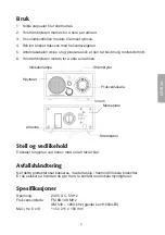 Preview for 7 page of Clas Ohlson H5004-BI Instruction Manual