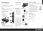 Предварительный просмотр 2 страницы Clas Ohlson HDA-5 Quick Start Manual