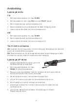 Предварительный просмотр 21 страницы Clas Ohlson HF-618AE Instruction Manual