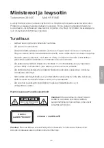 Предварительный просмотр 45 страницы Clas Ohlson HF-618AE Instruction Manual