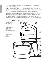 Preview for 4 page of Clas Ohlson HM723MWRB Instruction Manual