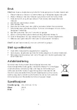 Preview for 11 page of Clas Ohlson HM723MWRB Instruction Manual