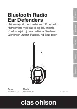 Clas Ohlson HP-51BFJP Instruction Manual preview