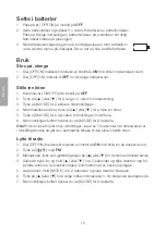 Предварительный просмотр 16 страницы Clas Ohlson HP-51BFJP Instruction Manual