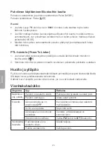 Предварительный просмотр 24 страницы Clas Ohlson HP-51BFJP Instruction Manual