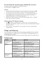 Предварительный просмотр 30 страницы Clas Ohlson HP-51BFJP Instruction Manual