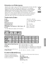 Предварительный просмотр 31 страницы Clas Ohlson HP-51BFJP Instruction Manual