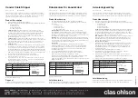 Clas Ohlson HT-332 Series Instruction Manual preview