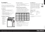 Preview for 4 page of Clas Ohlson HTD22110A Instruction Manual