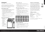 Preview for 5 page of Clas Ohlson HTD22110A Instruction Manual