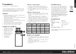 Preview for 2 page of Clas Ohlson HTD23720 Instruction Manual