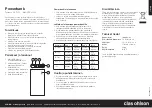 Предварительный просмотр 4 страницы Clas Ohlson HTD23720 Instruction Manual