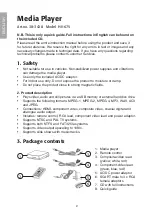 Предварительный просмотр 2 страницы Clas Ohlson HV-675 Instruction Manual