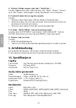 Preview for 18 page of Clas Ohlson HV-675 Instruction Manual