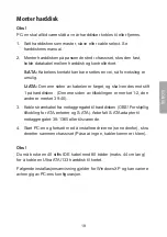 Preview for 19 page of Clas Ohlson HYY-P1211 User Manual