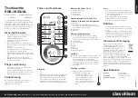 Предварительный просмотр 5 страницы Clas Ohlson iDual Instruction Manual