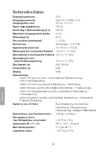 Preview for 22 page of Clas Ohlson INT-300W-12V Instruction Manual